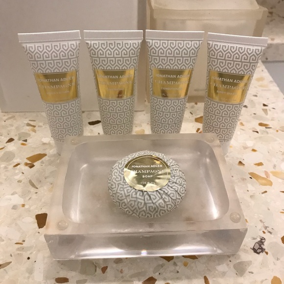 Jonathan Adler Champagne Bath Set - Picture 2 of 2